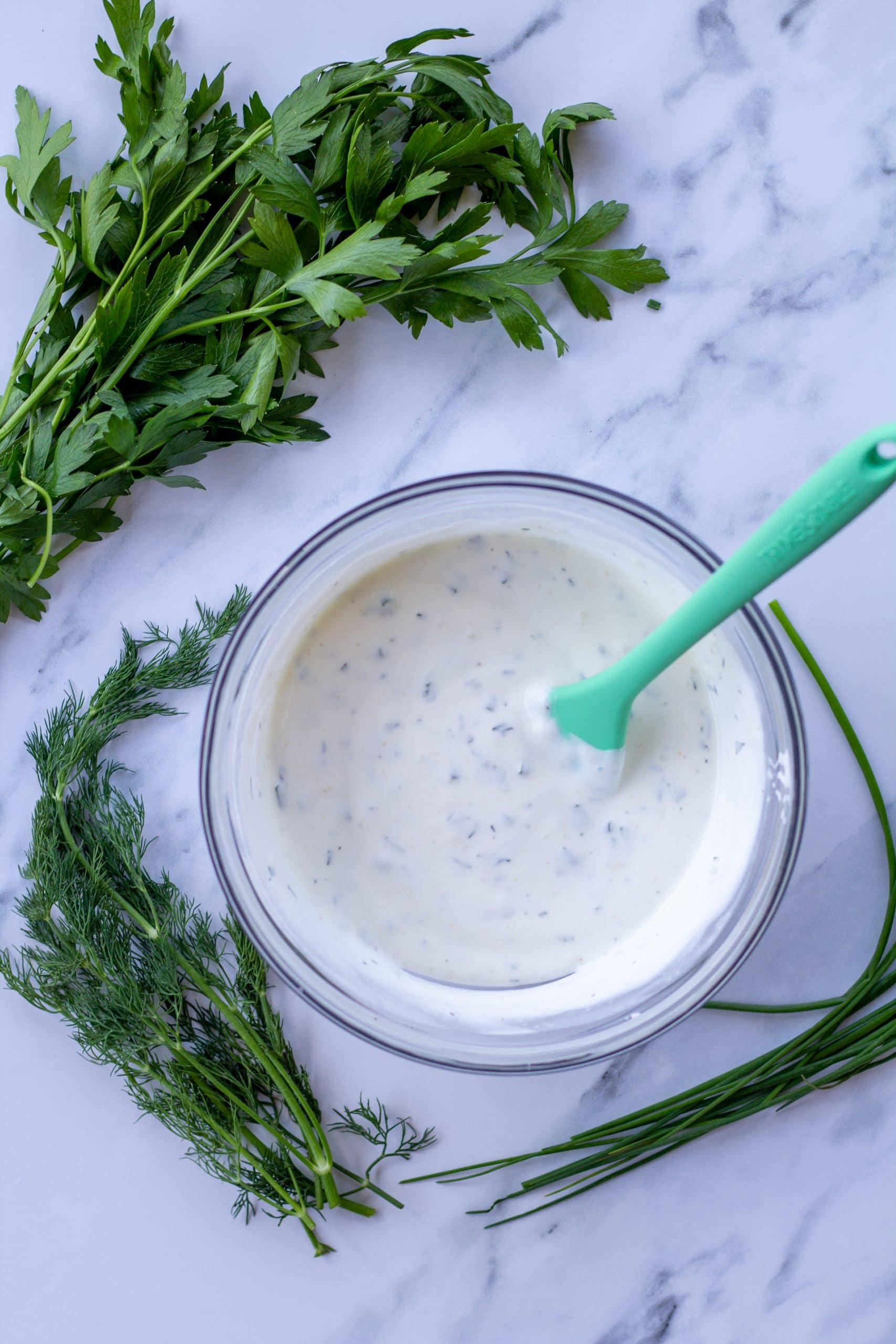 Homemade Healthy Ranch Dressing Salty Lemon Sister