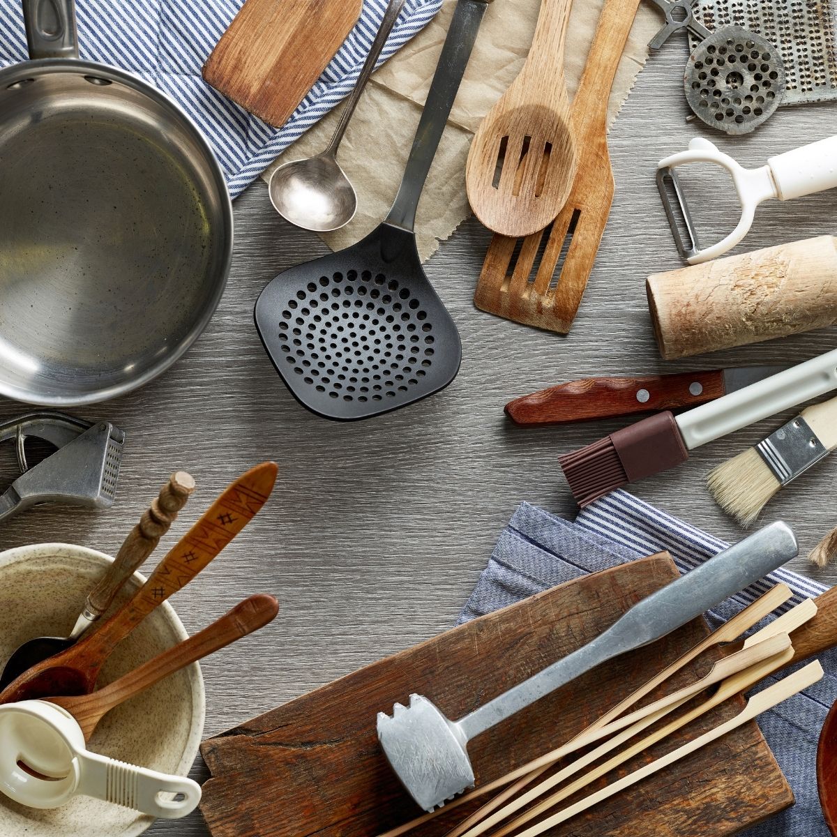 50+ Essential kitchen tools and equipment