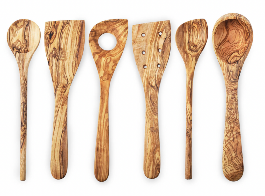 six utensils in a set