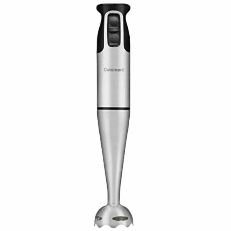 black and silver hand blender